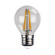4000K LED E27 Filament Globe 4W 400lm 45mm Clear 4000K LED E27 Filament Globe 4W 400lm 45mm Clear